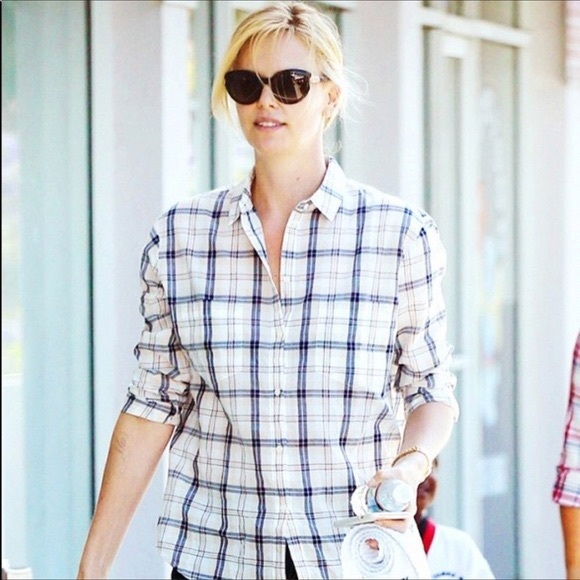 Madewell Tops - Madewell | button down boyfriend shirt in plaid